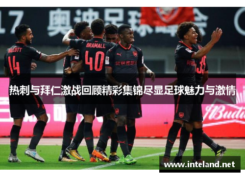 热刺与拜仁激战回顾精彩集锦尽显足球魅力与激情
